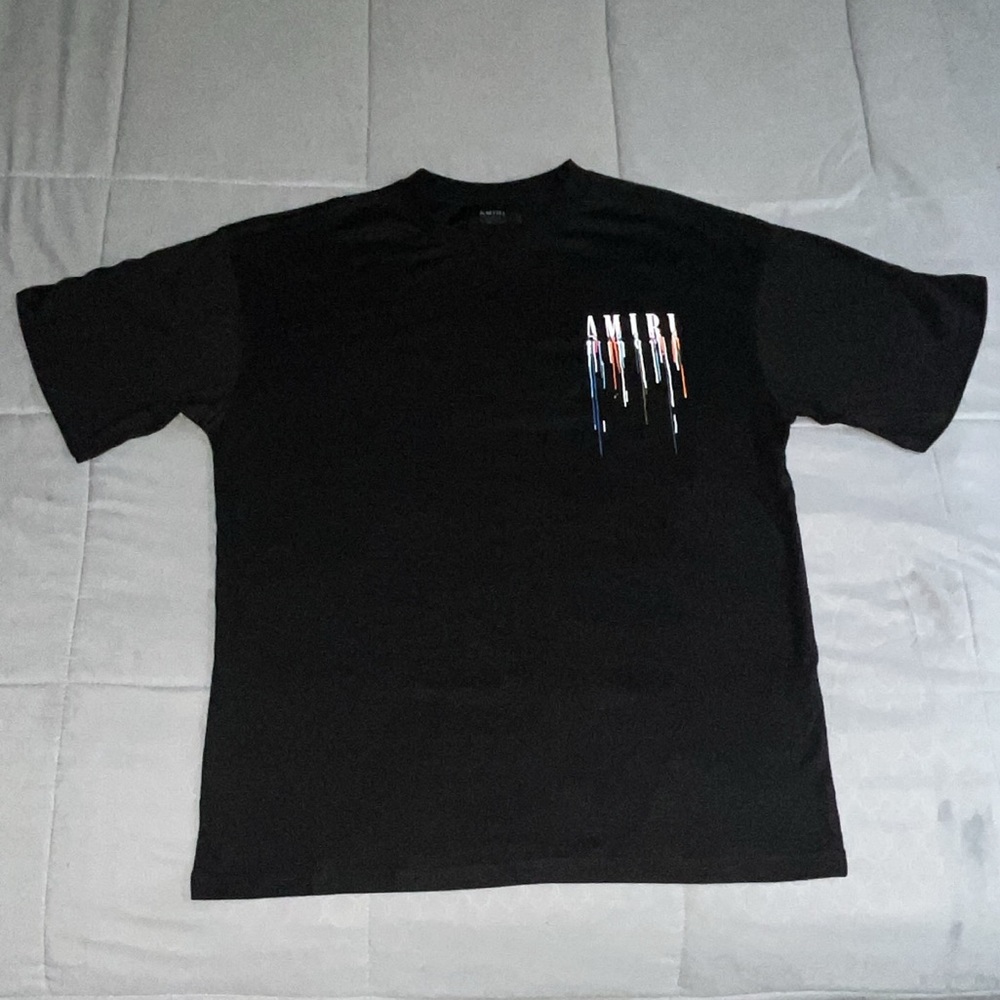 AMIRI Paint Drip Tee (Black)